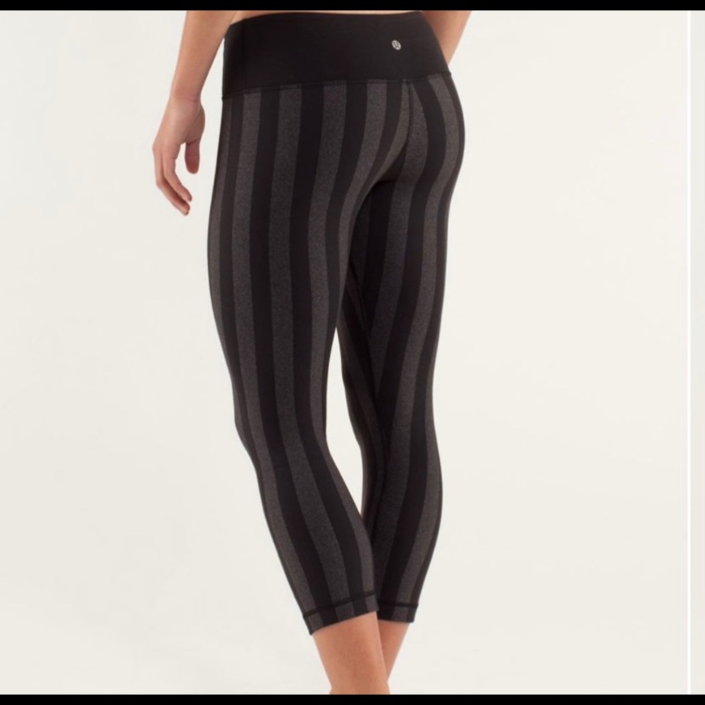 Lululemon Wunder Under Micro Macro Black Heathered Black (6)